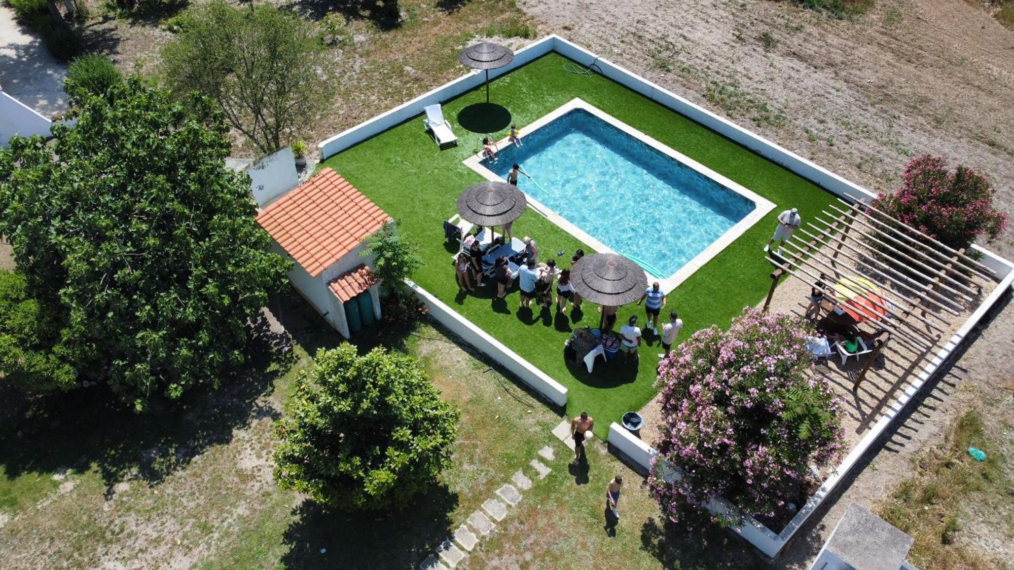 Na Quinta- Alojamento Rural Com Piscina De Agua Salgada Poceirao Exterior foto